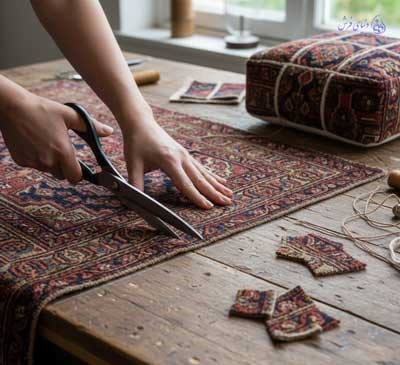 تبدیل فرش قدیمی به جدید