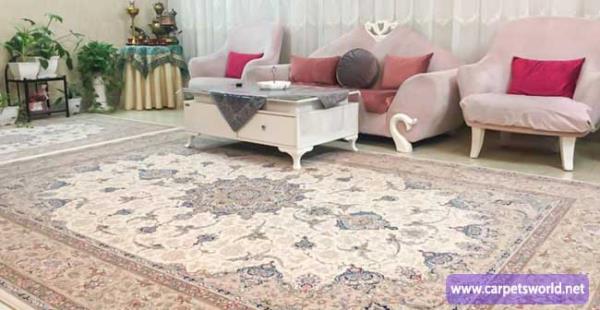 فرش کرم در دکوراسیون خانه