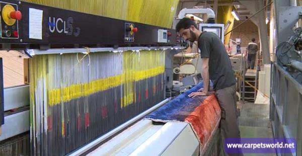 فرش ماشینی چطور تولید میشه؟