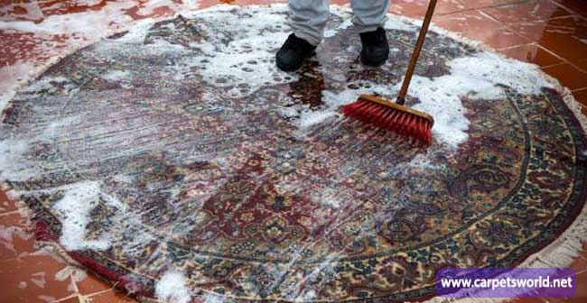 همه چیز درباره شستشو و خشک کردن اصولی فرش