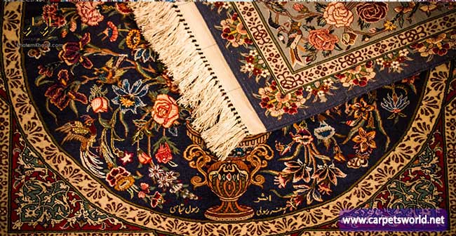 معرفی قالی کاشان 