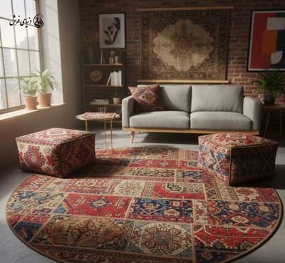 تبدیل فرش قدیمی به دکور خلاقانه: ایده‌ها و مراحل بازسازی