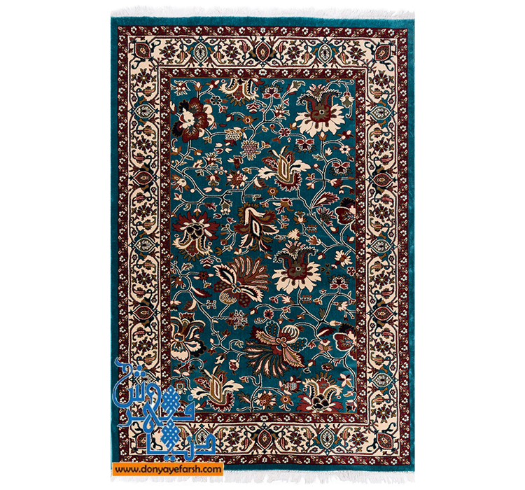 فرش ماشینی گبه پلی استر کد 24