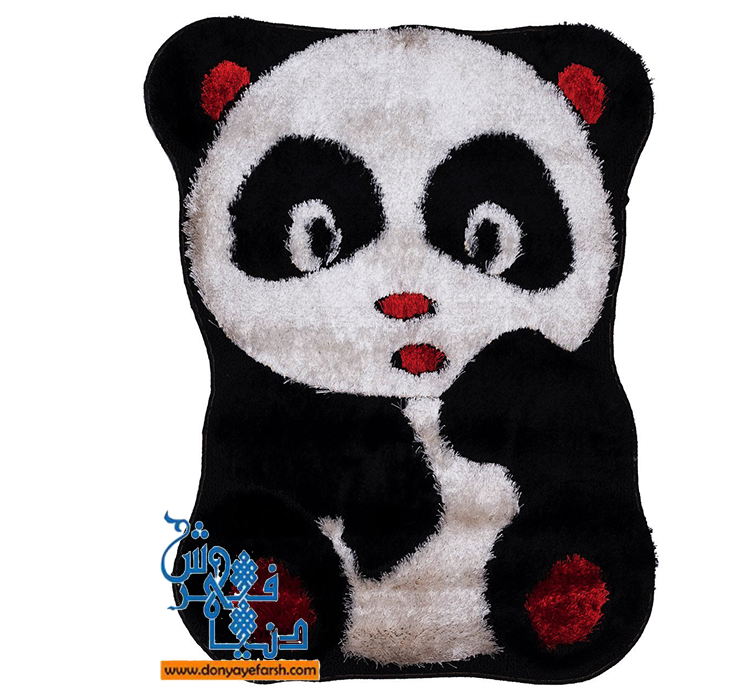 فرش ماشینی شگی فرش روز طرح پاندا
