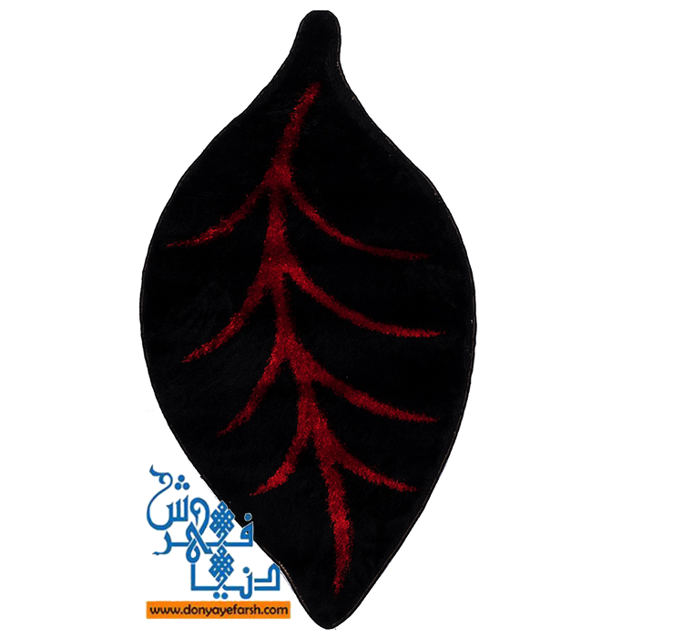 فرش ماشینی شگی فرش روز طرح برگ