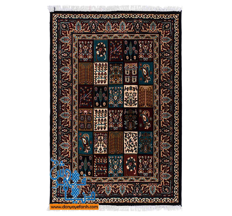 فرش ماشینی گبه پلی استر کد 305