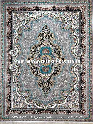 فرش ماشینی طرح ارسس رنگ فیلی