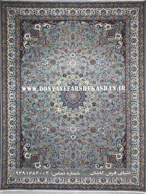 فرش ماشینی کاشان طرح صاحب قران فیلی