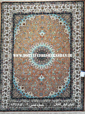 فرش طرح اصفهان نسکافه ای 