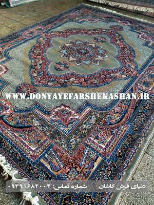 فرش ماشینی رنگ فیلی کد 5718