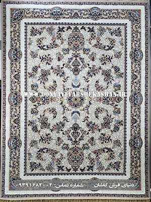 فرش 1200 شانه طرح پگاه نقره ای