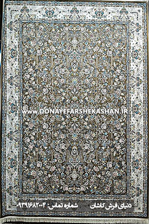 فرش طرح زیبا دودی